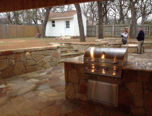Photo of some outdoor kitchens in Southlake TX